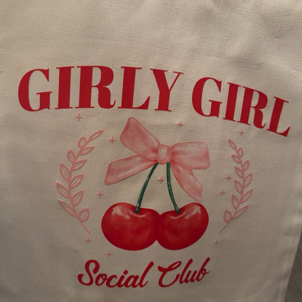 Girly Girl Tote Bag